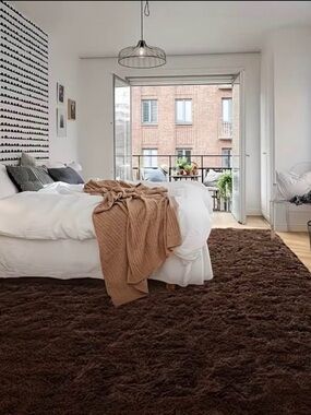 Luxurious Fluffy Shag Rug Ultra Soft,Plush,Fuzzy Durable size 6x9ft New